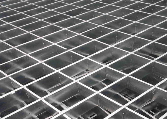 平織りは50x5mm電流を通された造るプラットホームに火格子を付ける鋼鉄を溶接した