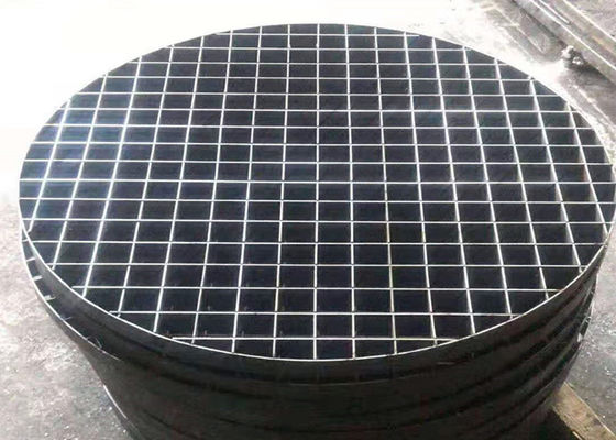 25*3mmの円の電流を通された火格子に火格子を付ける屋外の金属のマンホールの蓋