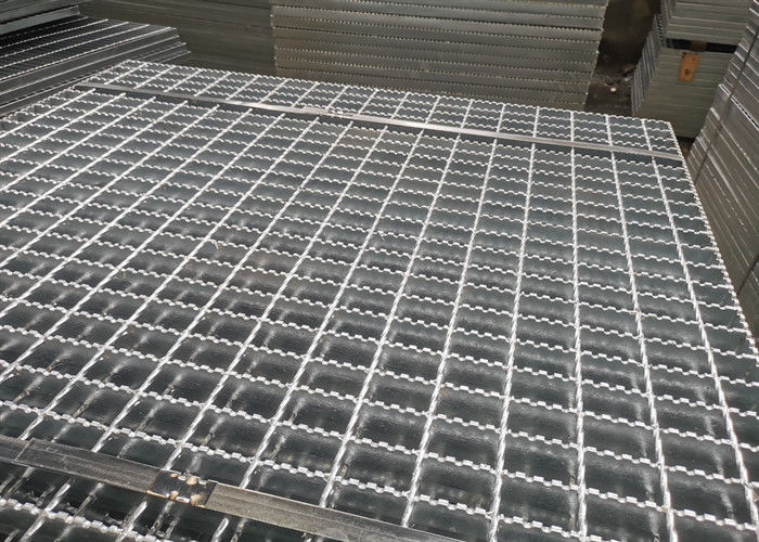 Q235厚い鋼鉄反錆の金属の格子のプラットホームのフラット バーのタイプ7mm